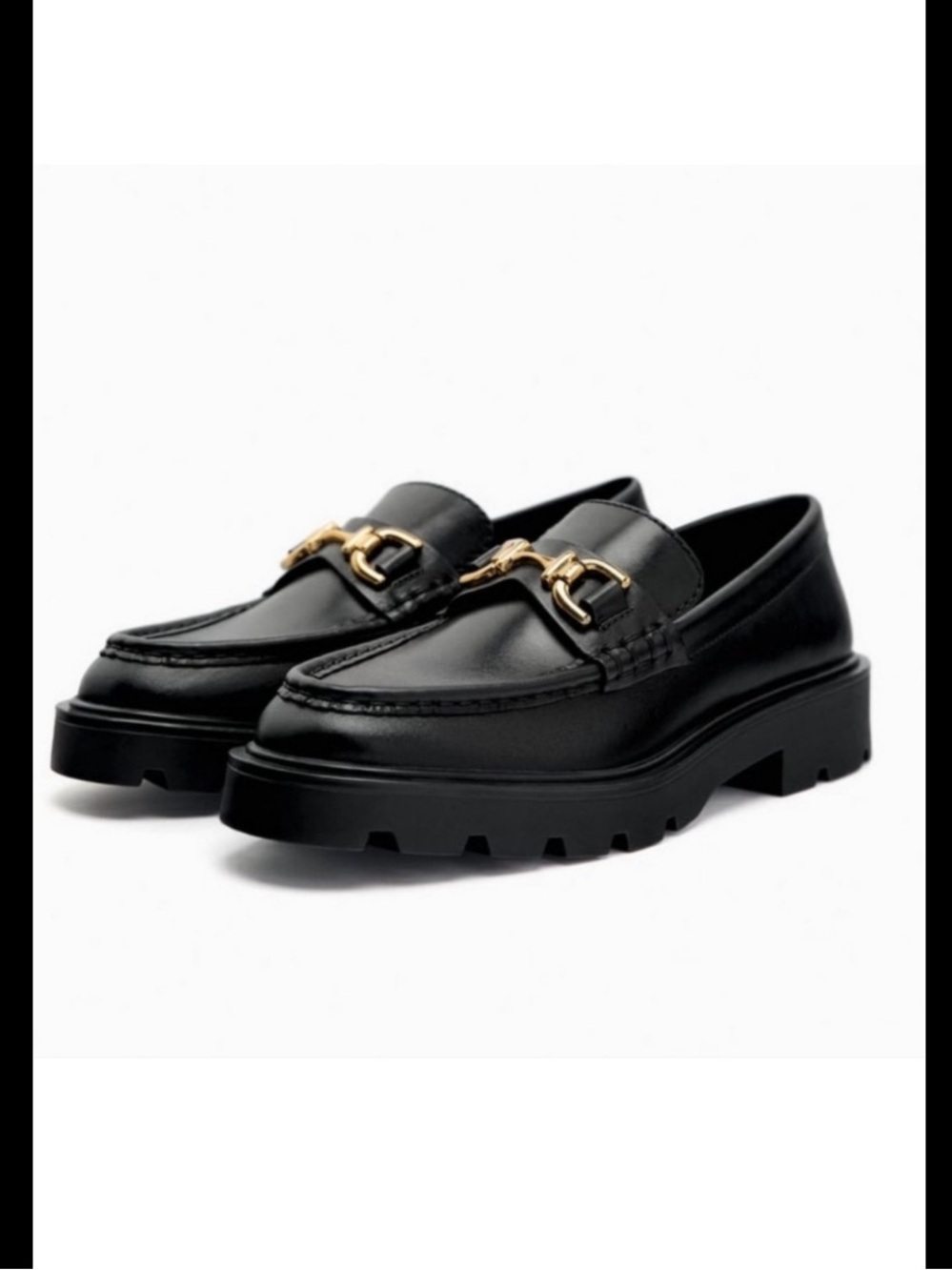 Zara Loafer Leather Lug 36